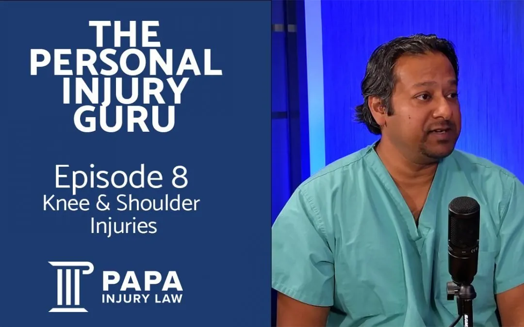 Knee and Shoulder Injuries Following an Accident or Trauma